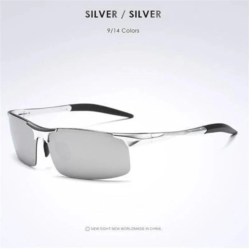 Sunglasses Photochromic & Polarized UV400 Ultralight Aluminum Frame