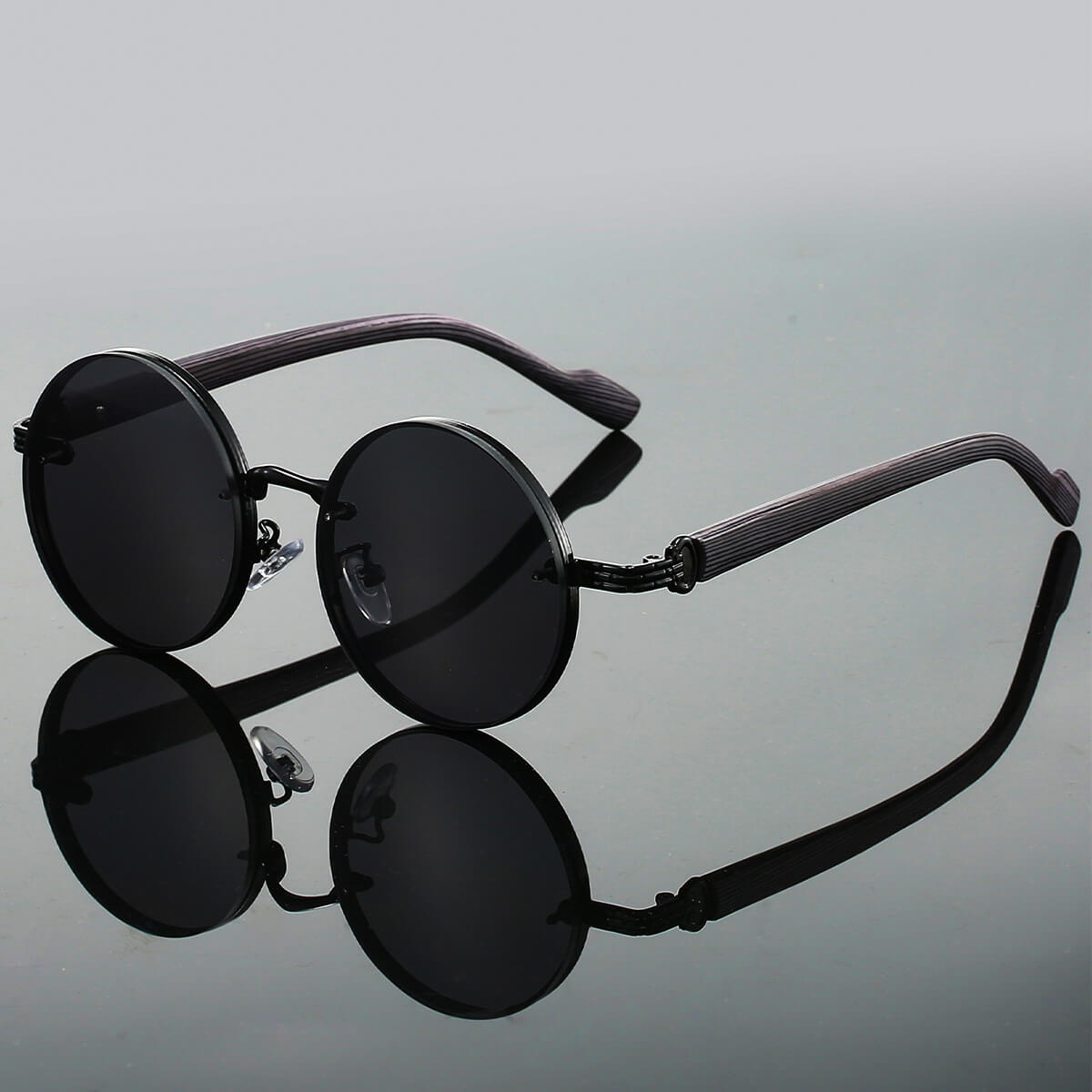 Sunglasses Retro Round UV400 Lightweight Metal Frame