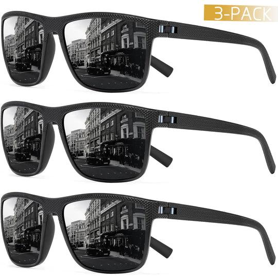 Sunglasses Set Polarized 100% UV Set of 3