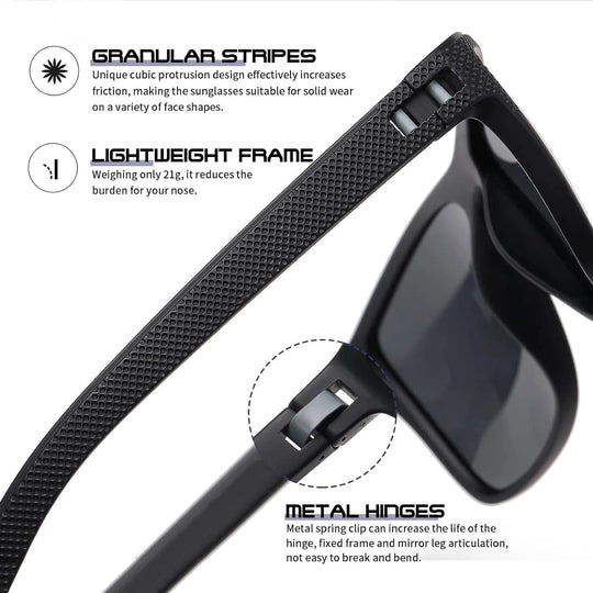 Sunglasses Set Polarized 100% UV Set of 3