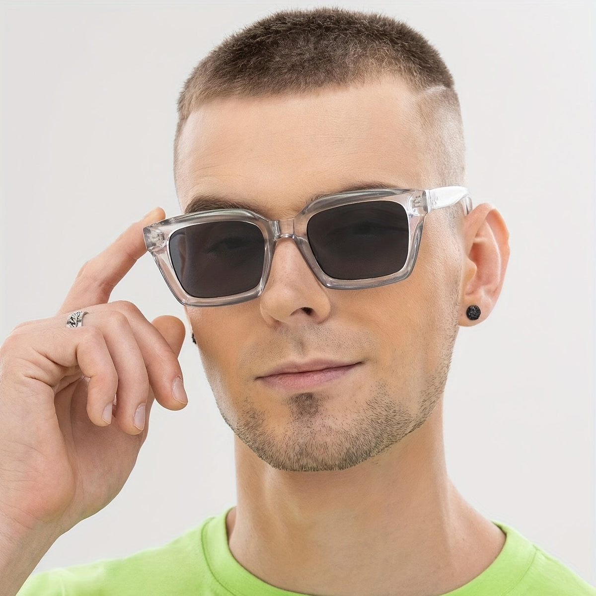 Sunglasses Square Lightweight Polycarbonate UV400