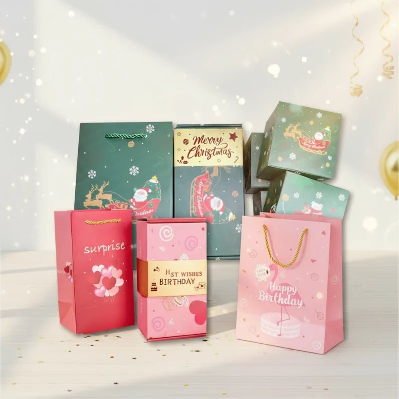Surprise Gift Box Pop-Up Spring Reusable Set of 10