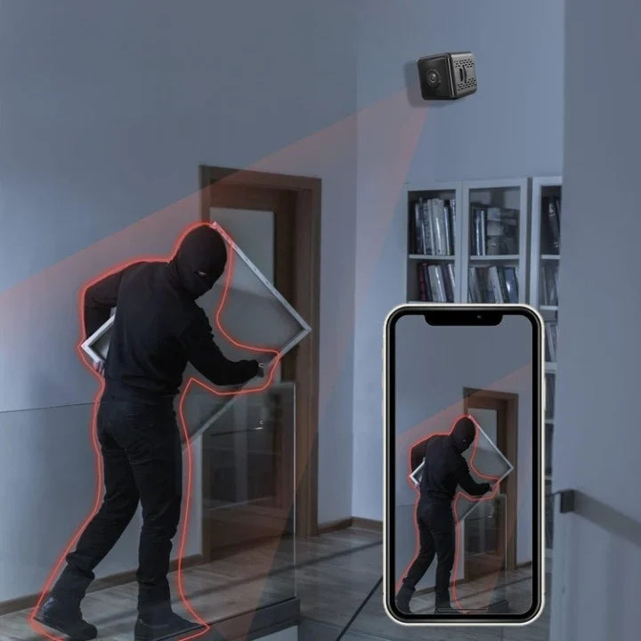 Surveillance Camera 1080p Night Vision Wi-Fi App Alerts
