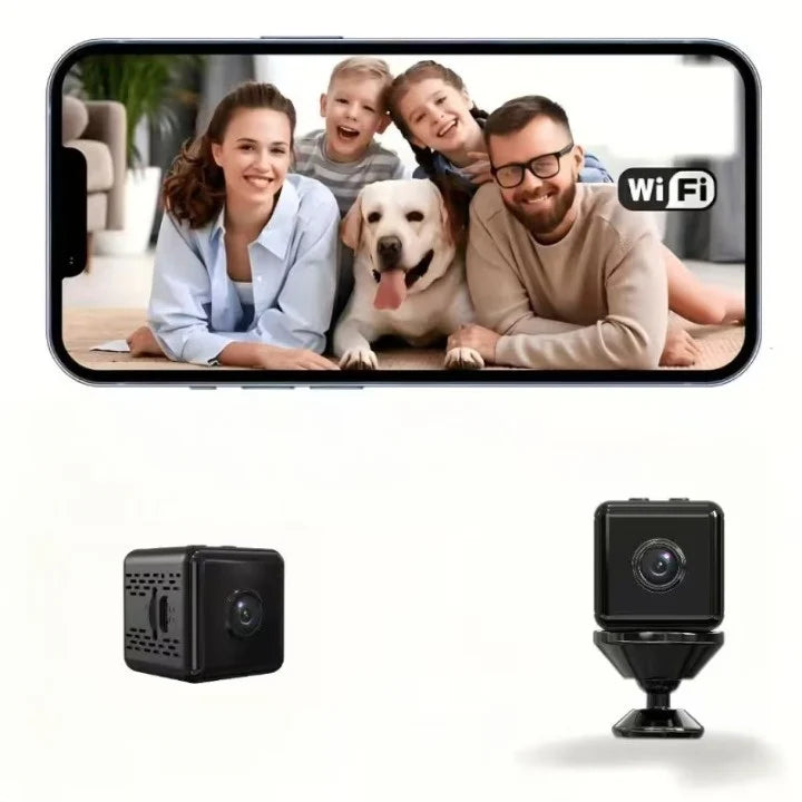 Surveillance Camera 1080p Night Vision Wi-Fi App Alerts