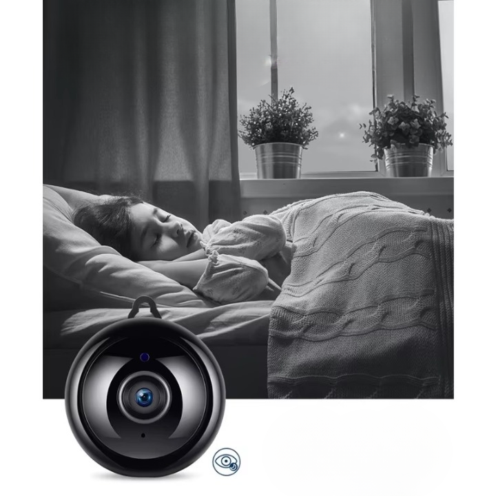 Surveillance Camera Full HD 1080p Night Vision Magnetic Mount