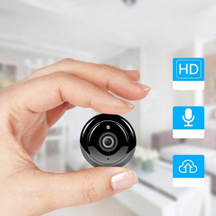 Surveillance Camera Full HD 1080p Night Vision Magnetic Mount