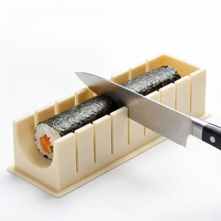 Sushi Mold Set No-Roll Press BPA-Free Dishwasher-Safe