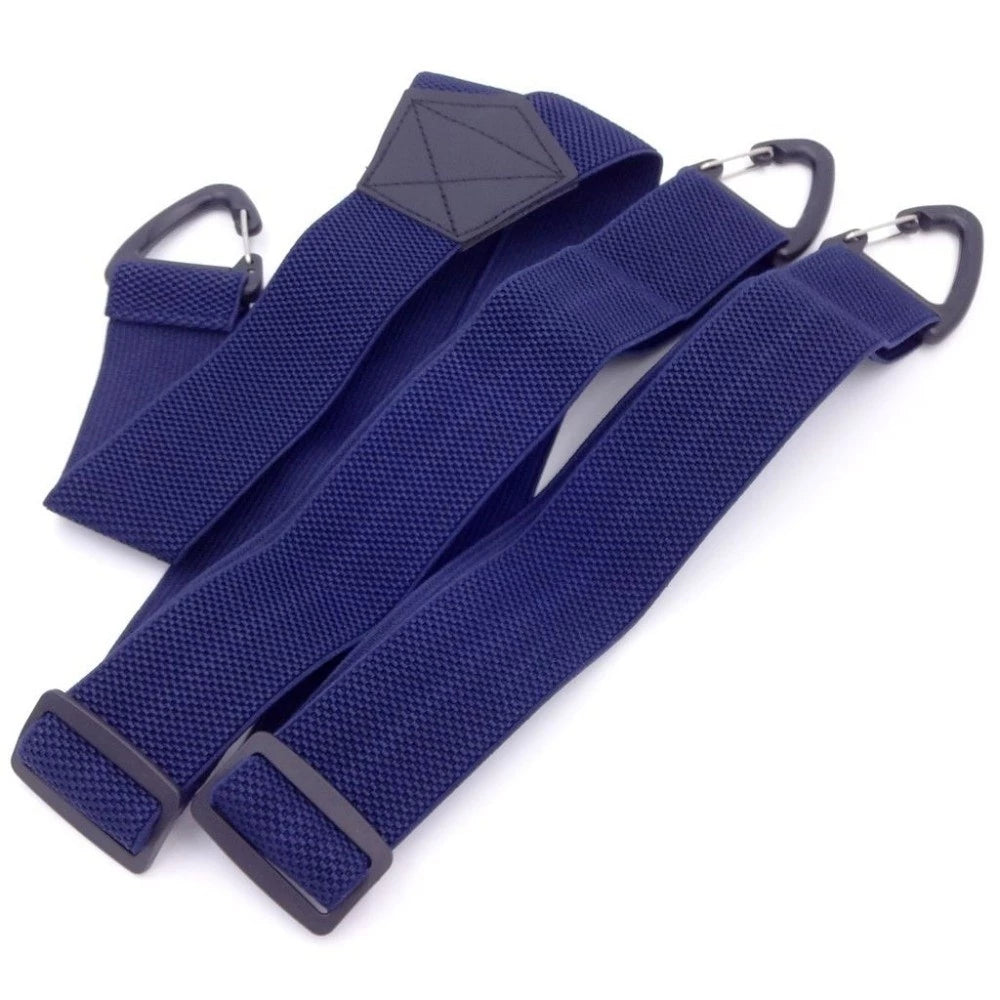 Suspenders Wide Padded Y-Back Adjustable Fit & Metal Clips