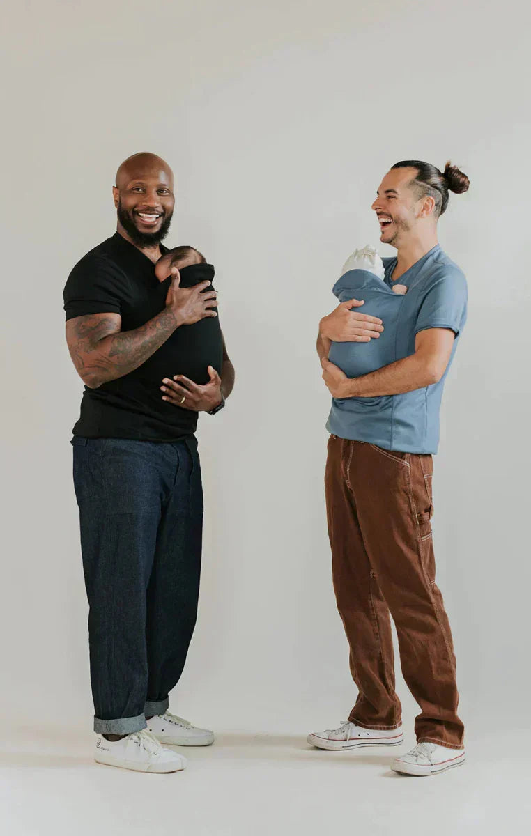 Swaddle Shirt Ergonomic Front Carry No Wrapping Breathable Stretch