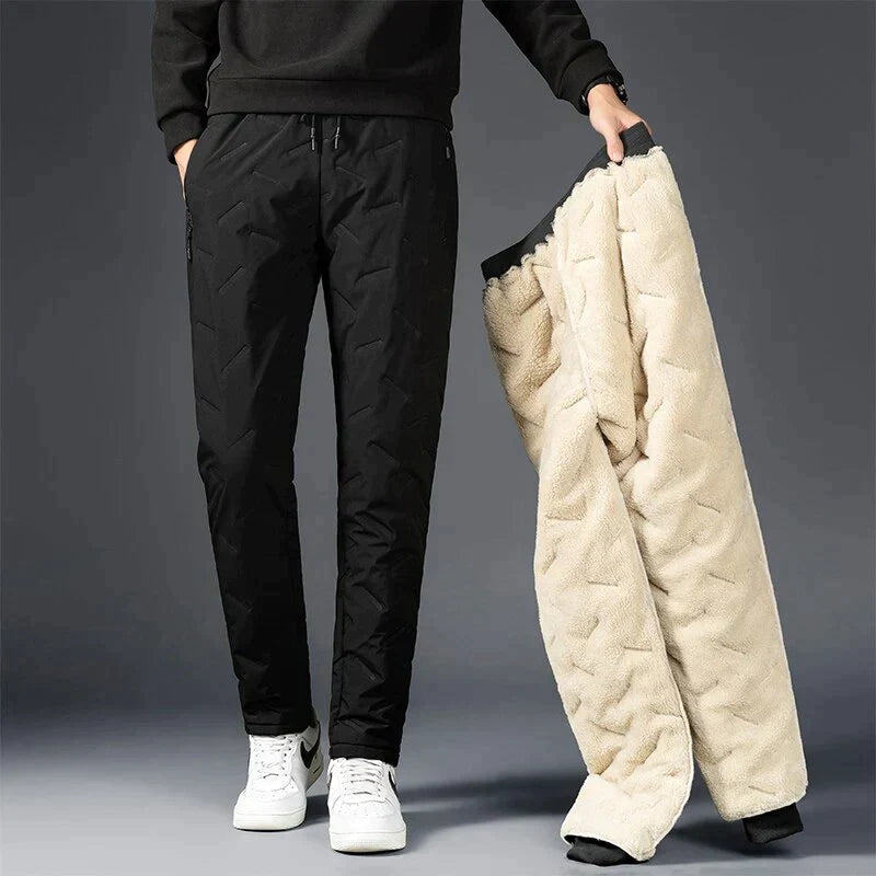 Sweatpants Fleece-Lined Windproof Unisex