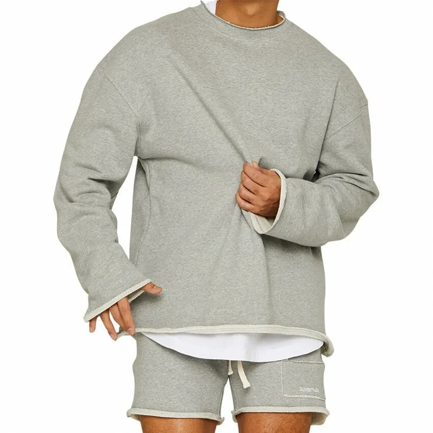 Sweatshirt Oversized Crew Neck Loose Fit