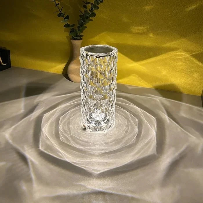 Table Lamp 3D Diamond RGB Touch & Remote
