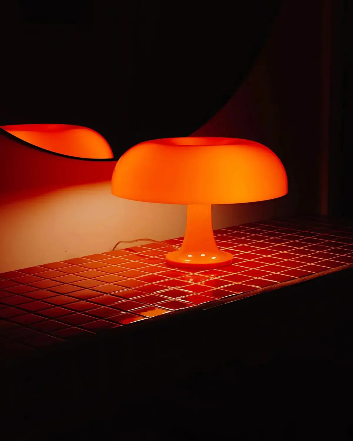 Table Lamp Bauhaus Dome Warm LED & Replaceable Bulb