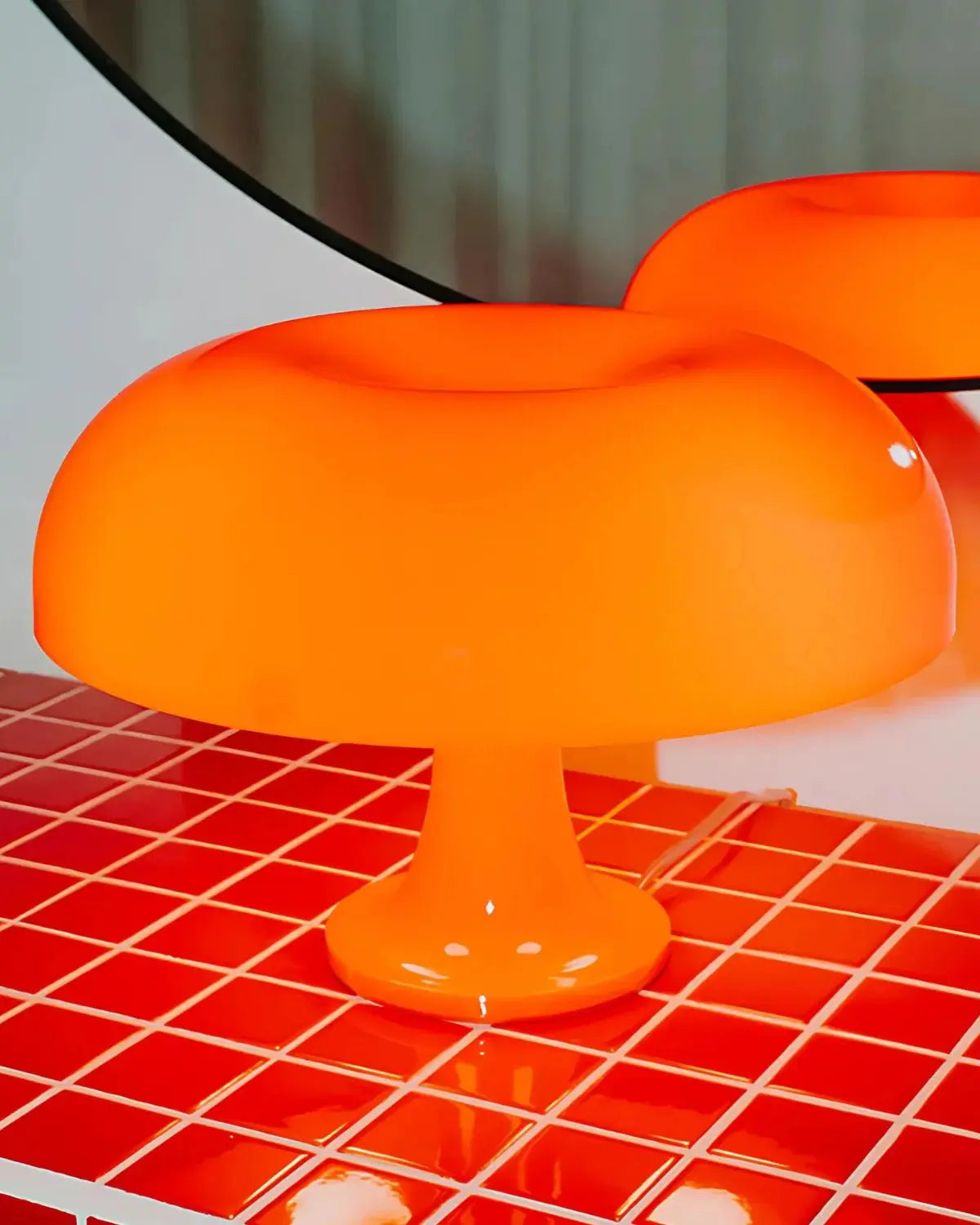 Table Lamp Bauhaus Dome Warm LED & Replaceable Bulb