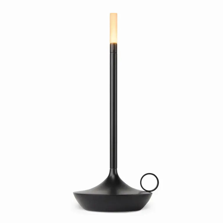 Table Lamp Cordless Dimmable USB-C Rechargeable Aluminum Housing