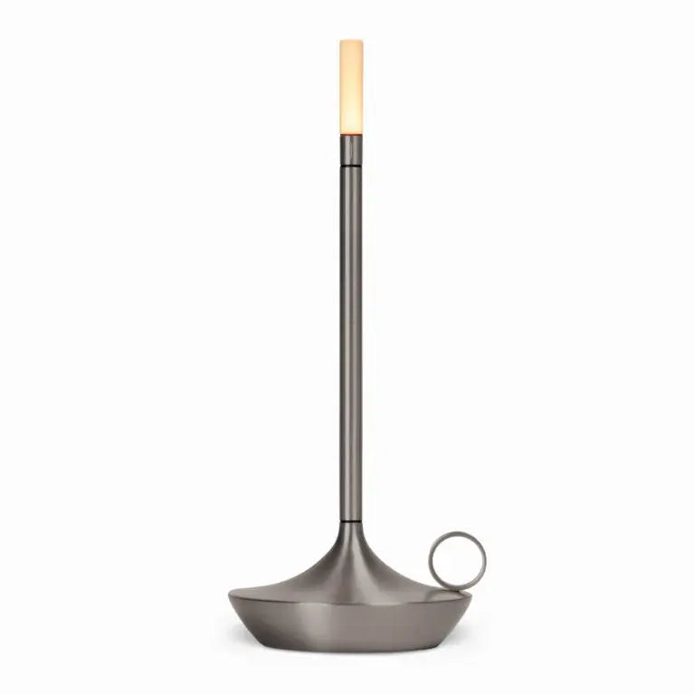 Table Lamp Cordless Dimmable USB-C Rechargeable Aluminum Housing