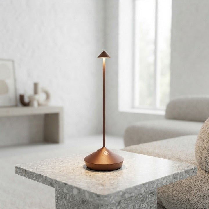Table Lamp Cordless Dimmable Warm Light USB Rechargeable