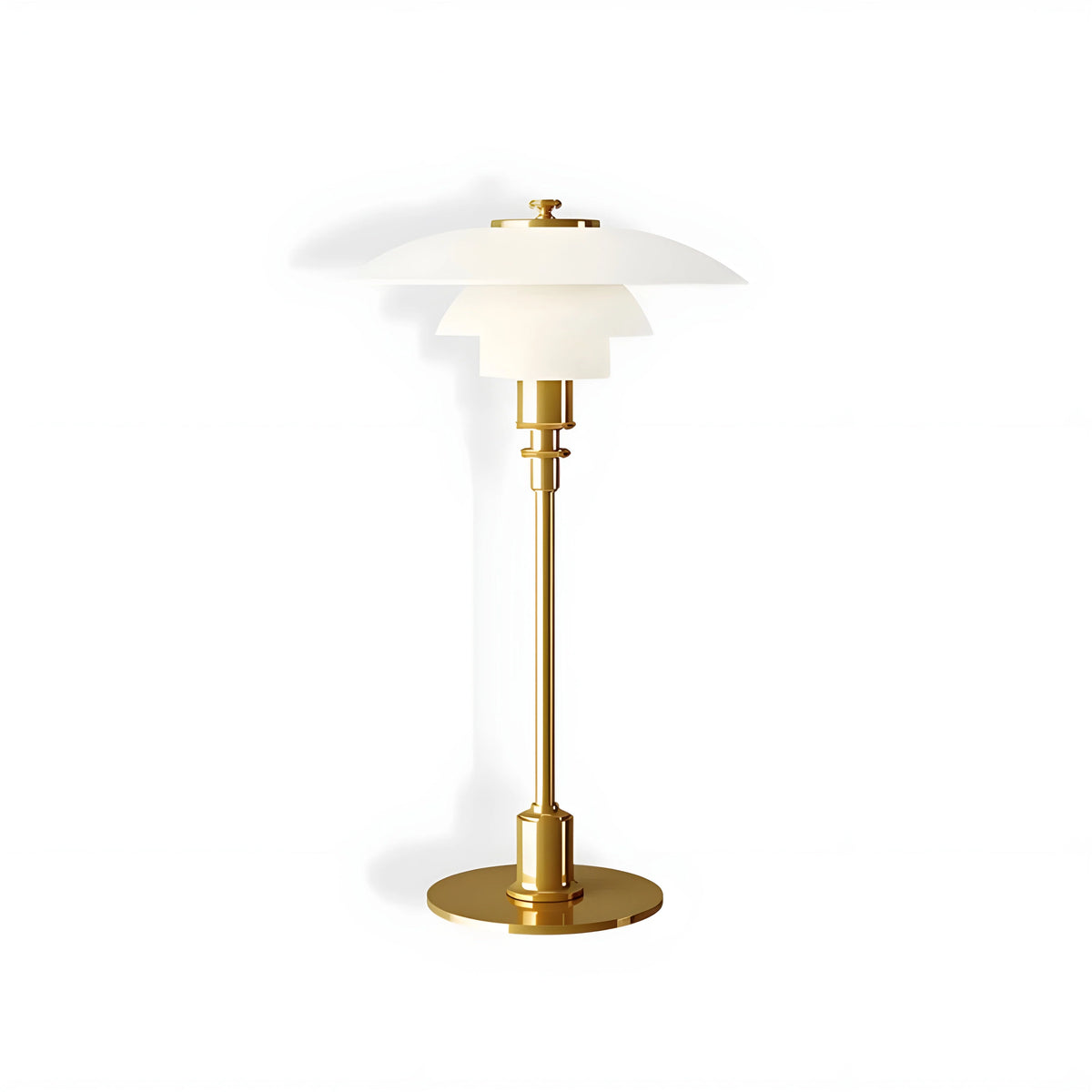 Table Lamp Dimmable LED Glass & Metal