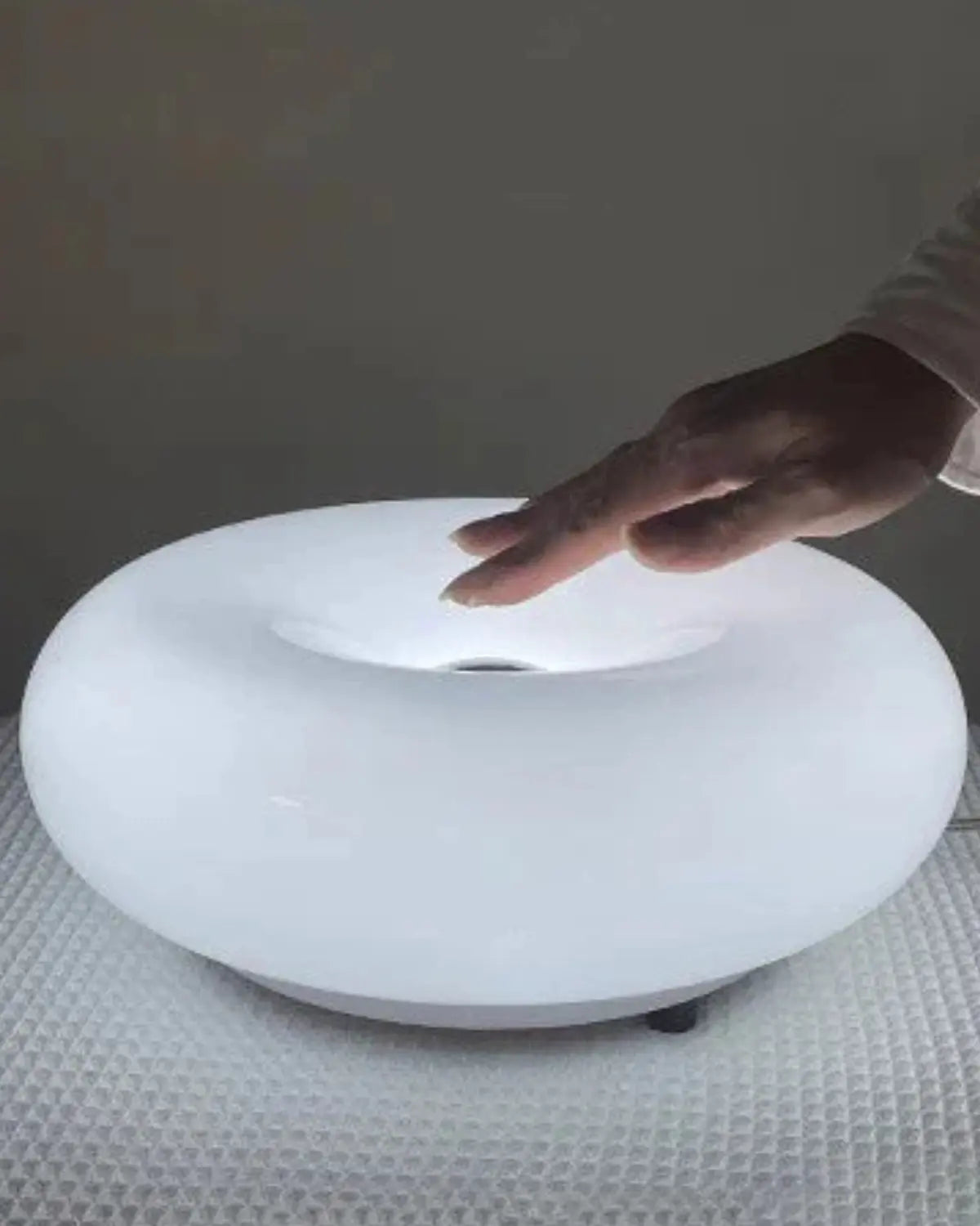 Table Lamp Donut Design Warm Diffuse LED Energy-Saving