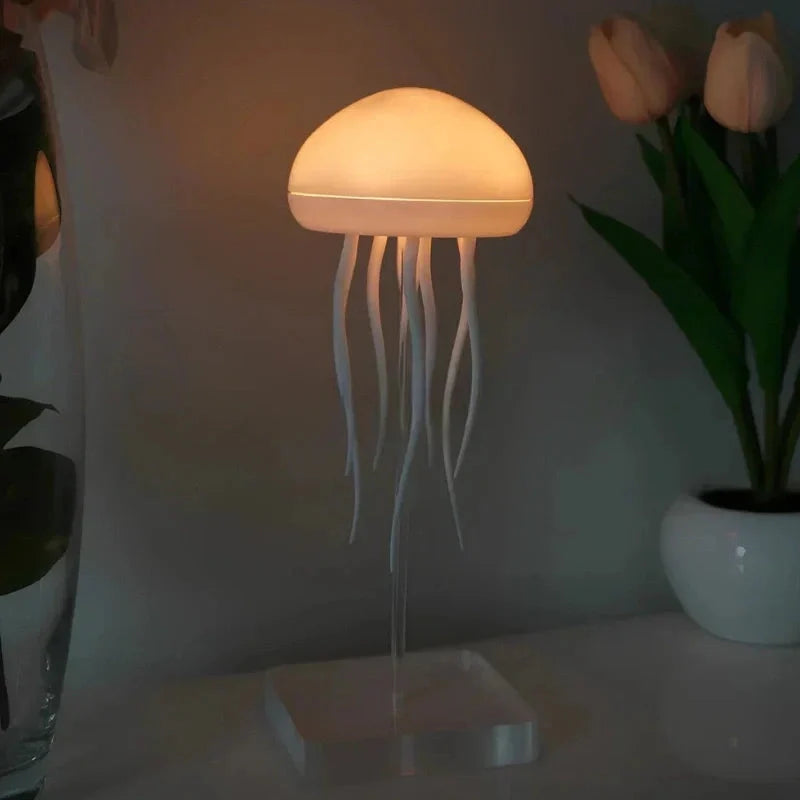 Table Lamp Jellyfish Color-Changing Touch & Sound Reactive