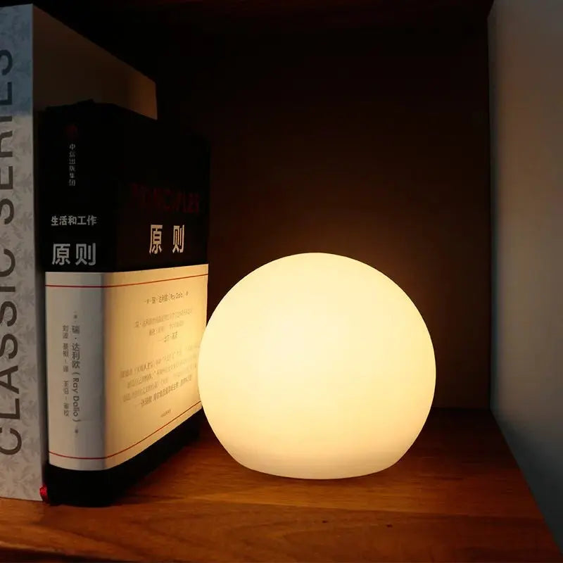 Table Lamp LED Globe 16 Colors & Remote