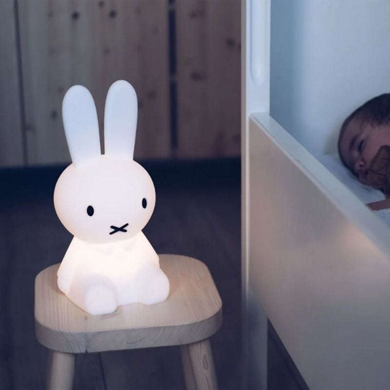 Table Lamp Minimalist Bunny Figure Warm LED Night Light