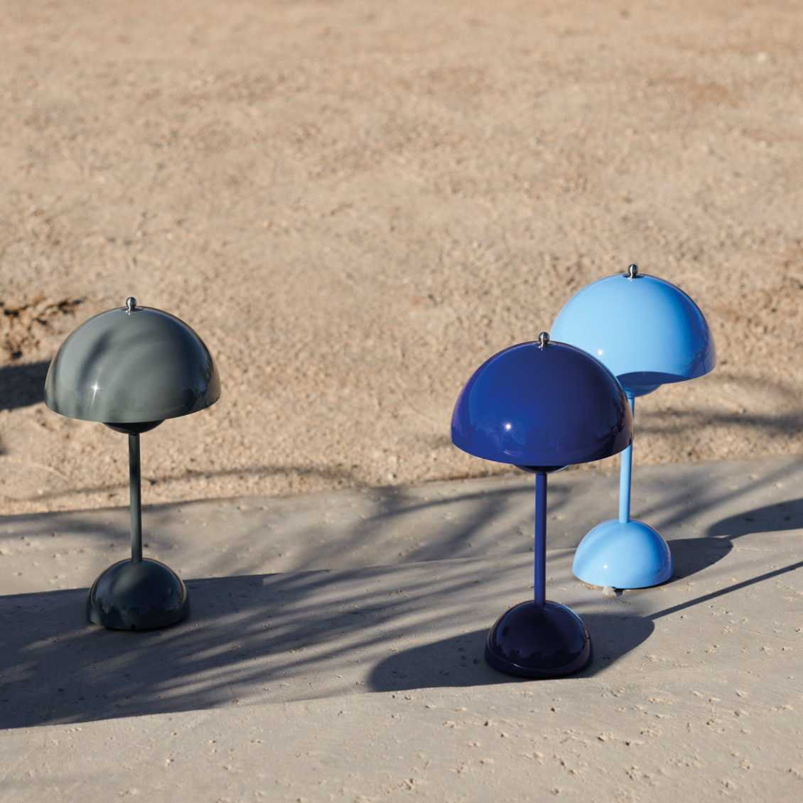 Table Lamp Mushroom Dimmable USB Rechargeable