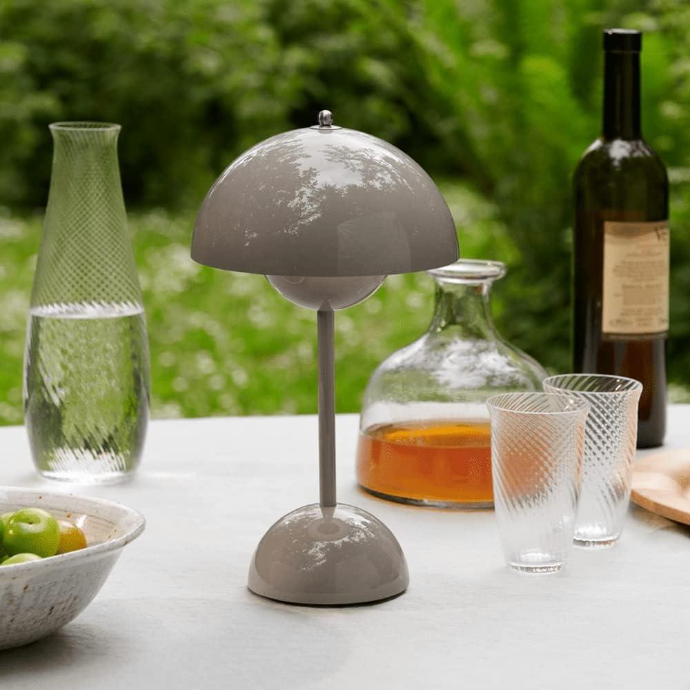 Table Lamp Mushroom Dimmable USB Rechargeable