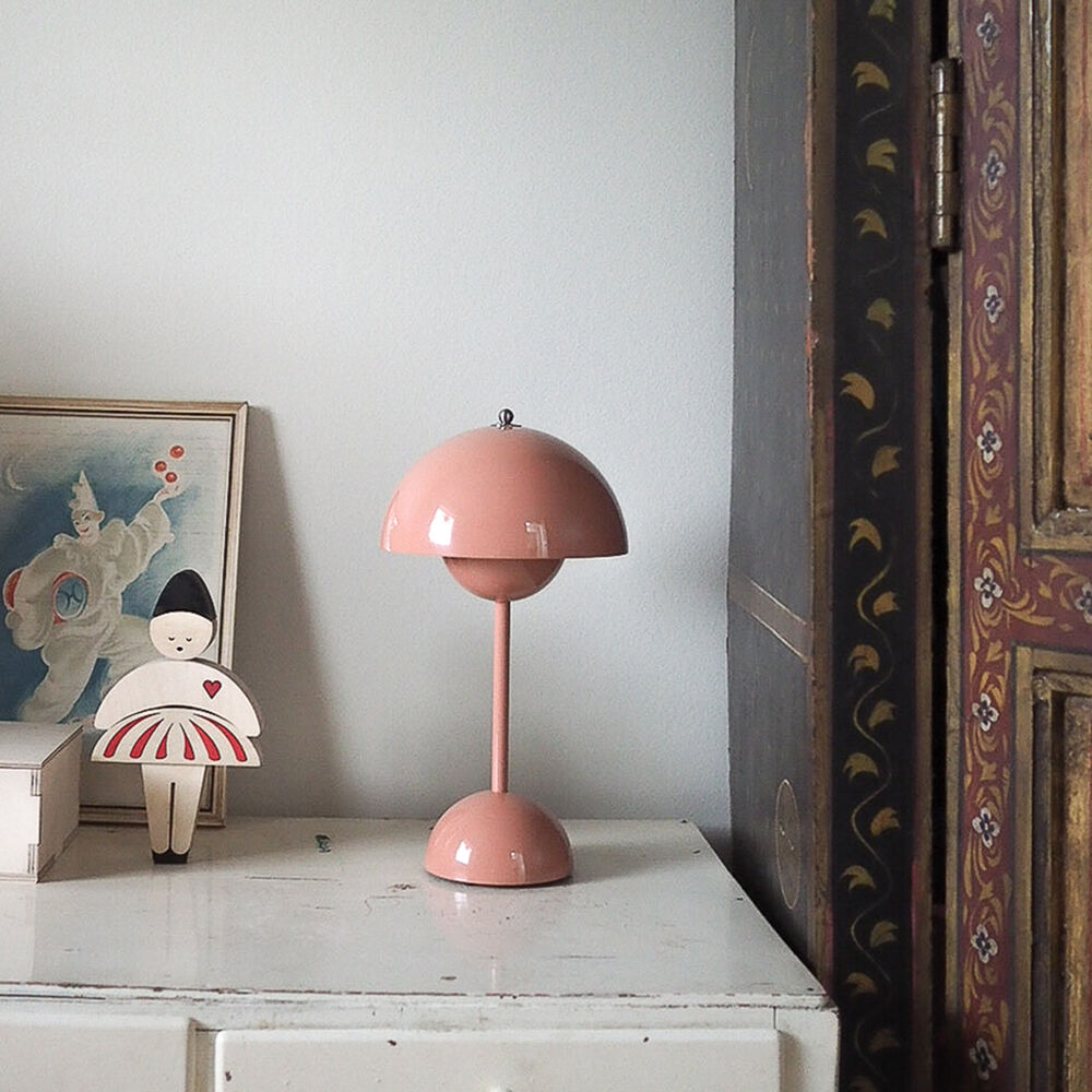 Table Lamp Mushroom Dimmable USB Rechargeable