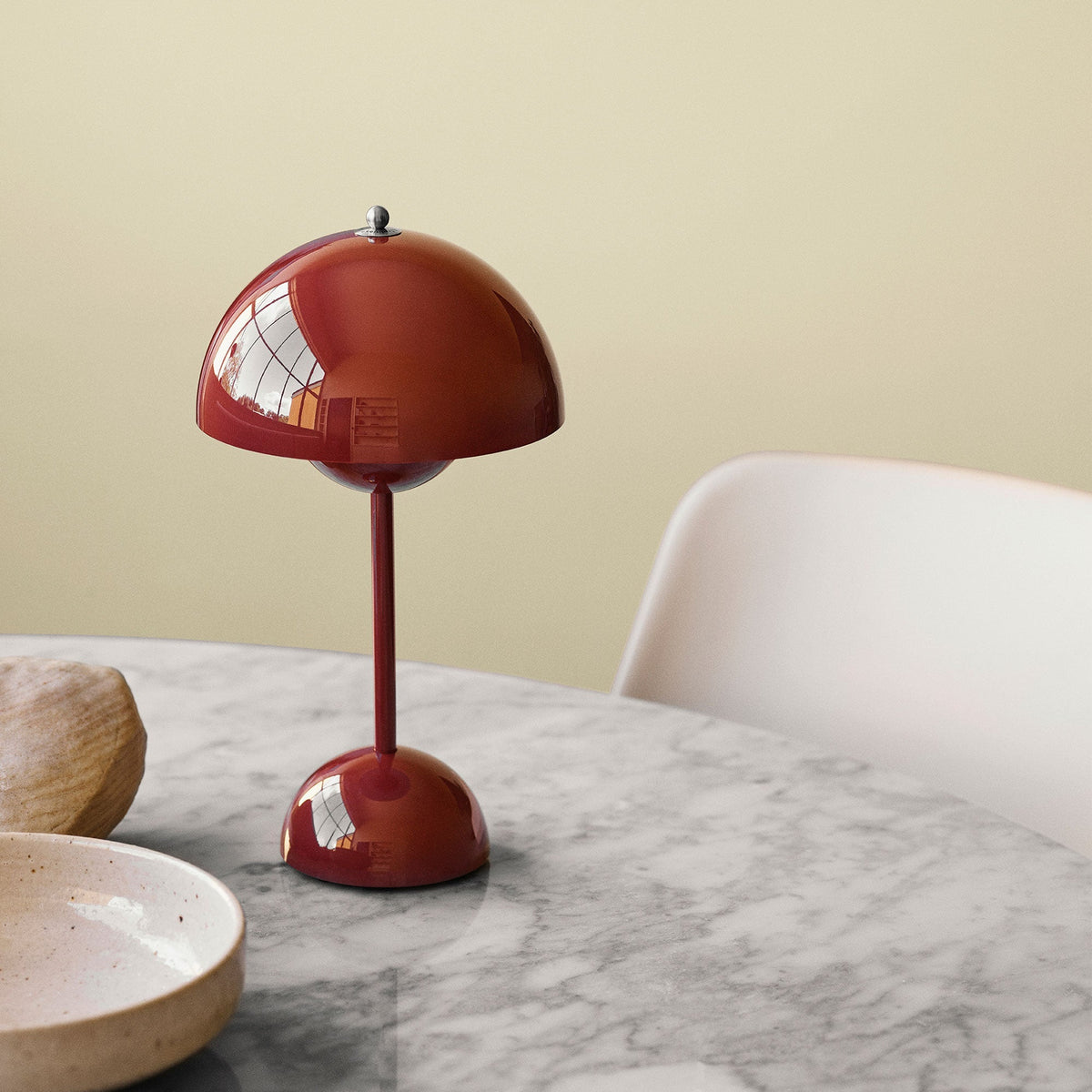 Table Lamp Mushroom Dimmable USB Rechargeable