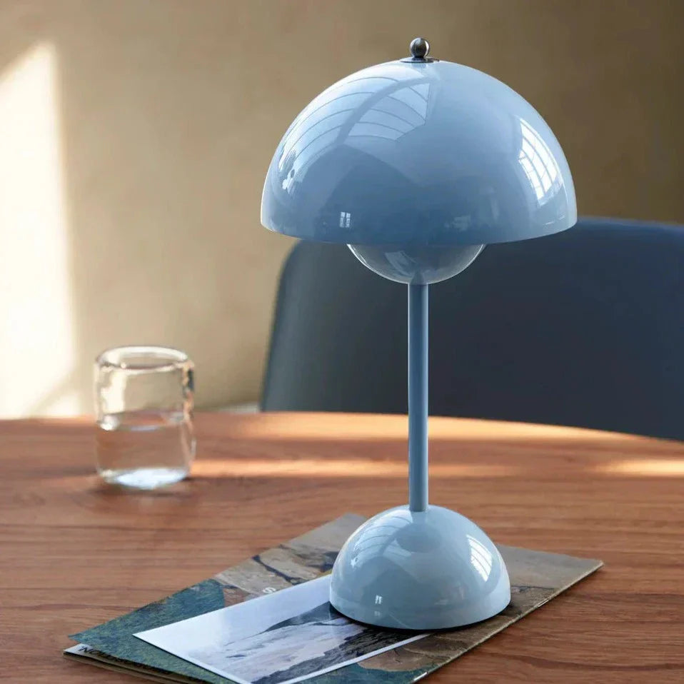 Table Lamp Mushroom Dimmable USB Rechargeable