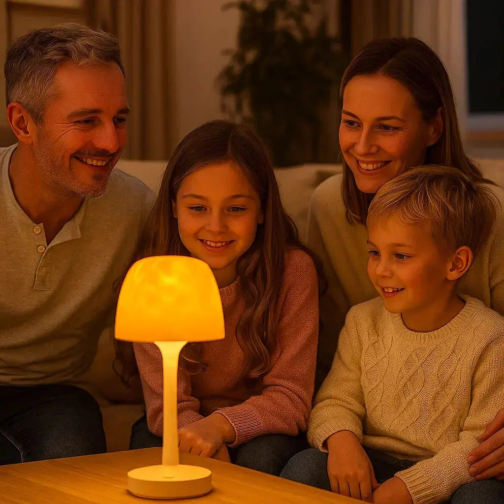 Table Lamp RGB Color-Changing Rechargeable Touch & Remote