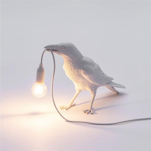 Table Lamp Raven Resin Multi-Position Warm White