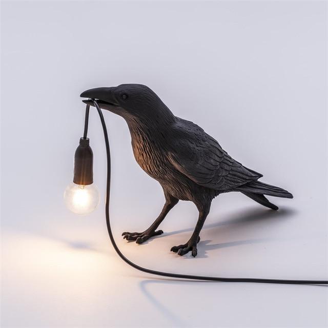 Table Lamp Raven Resin Multi-Position Warm White