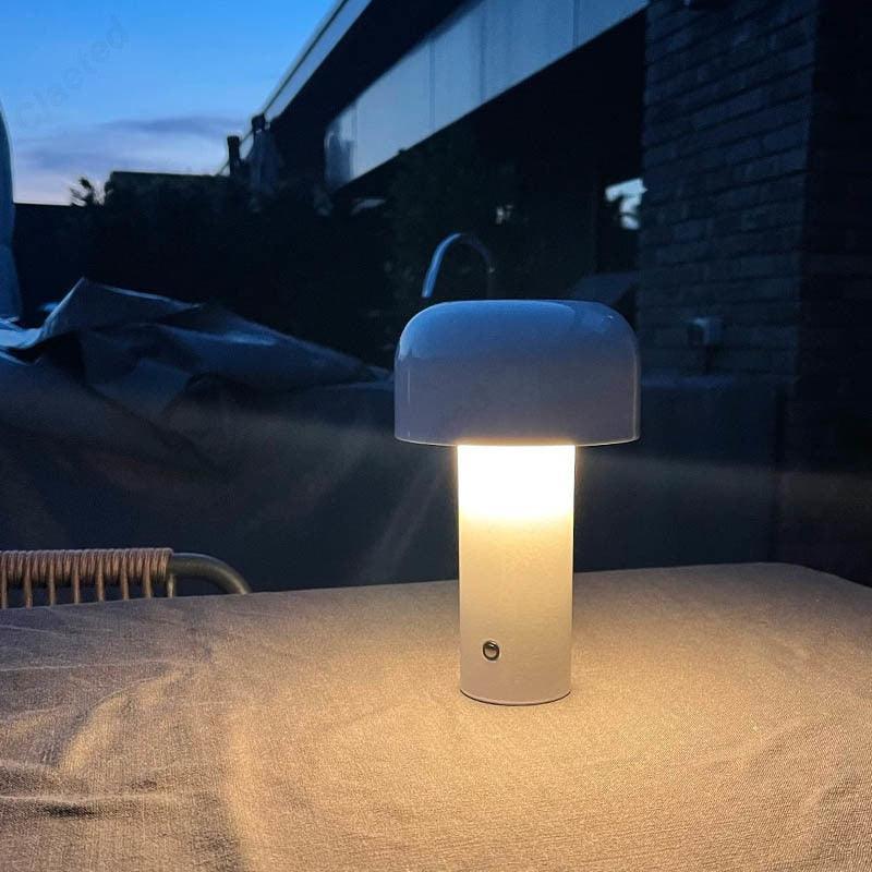 Table Lamp Rechargeable Aluminum 3-Level Dimmer