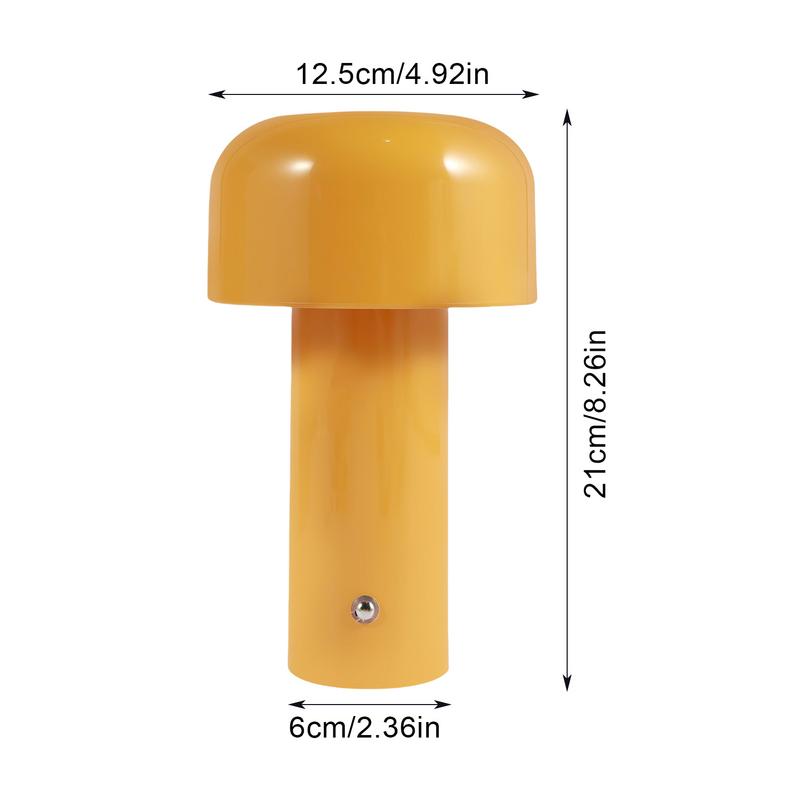 Table Lamp Rechargeable Aluminum 3-Level Dimmer