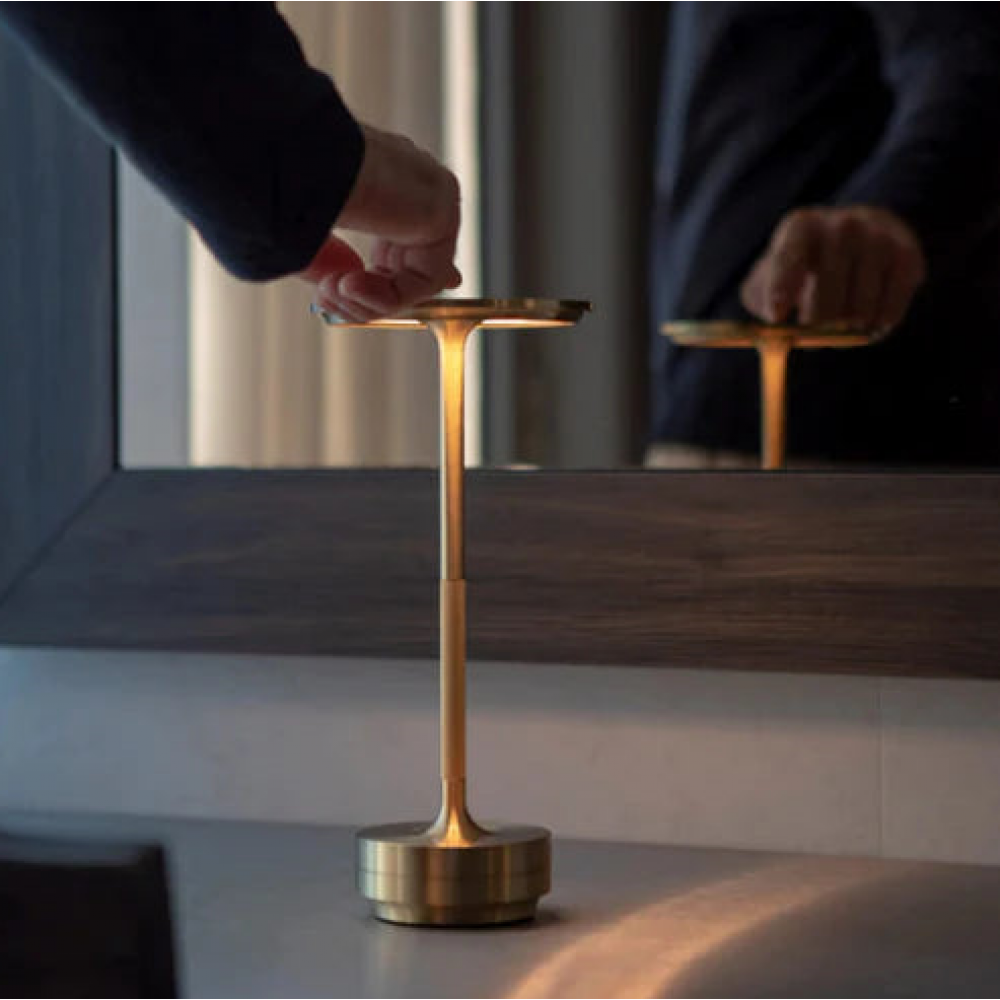Table Lamp Slim Touch Dimmer USB-C Rechargeable