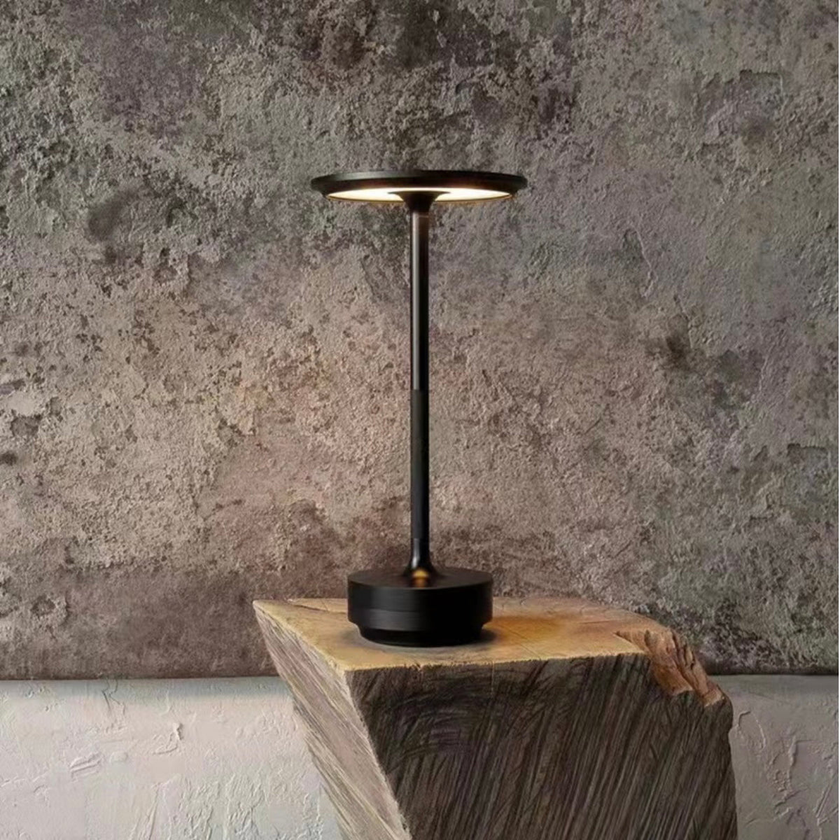 Table Lamp Slim Touch Dimmer USB-C Rechargeable