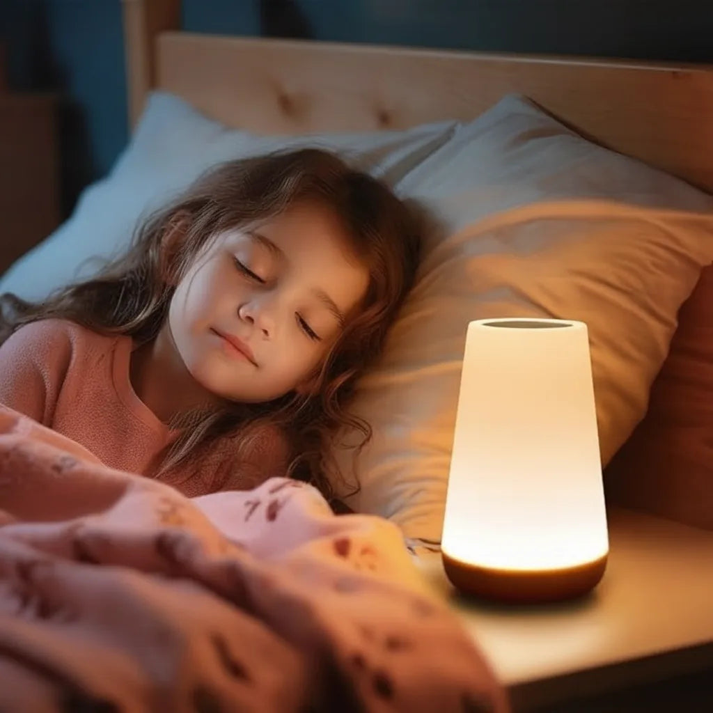Table Lamp Touch Control 13-Color USB Rechargeable & Remote