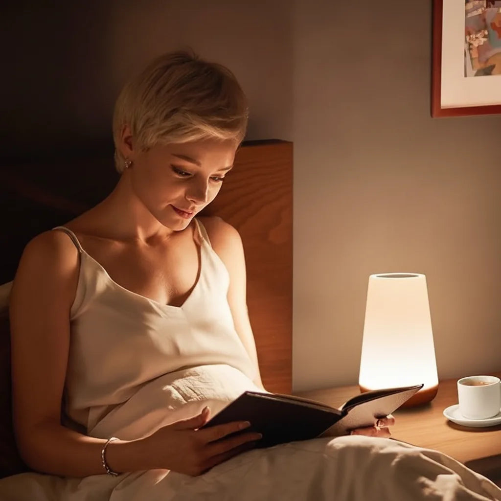 Table Lamp Touch Control 13-Color USB Rechargeable & Remote