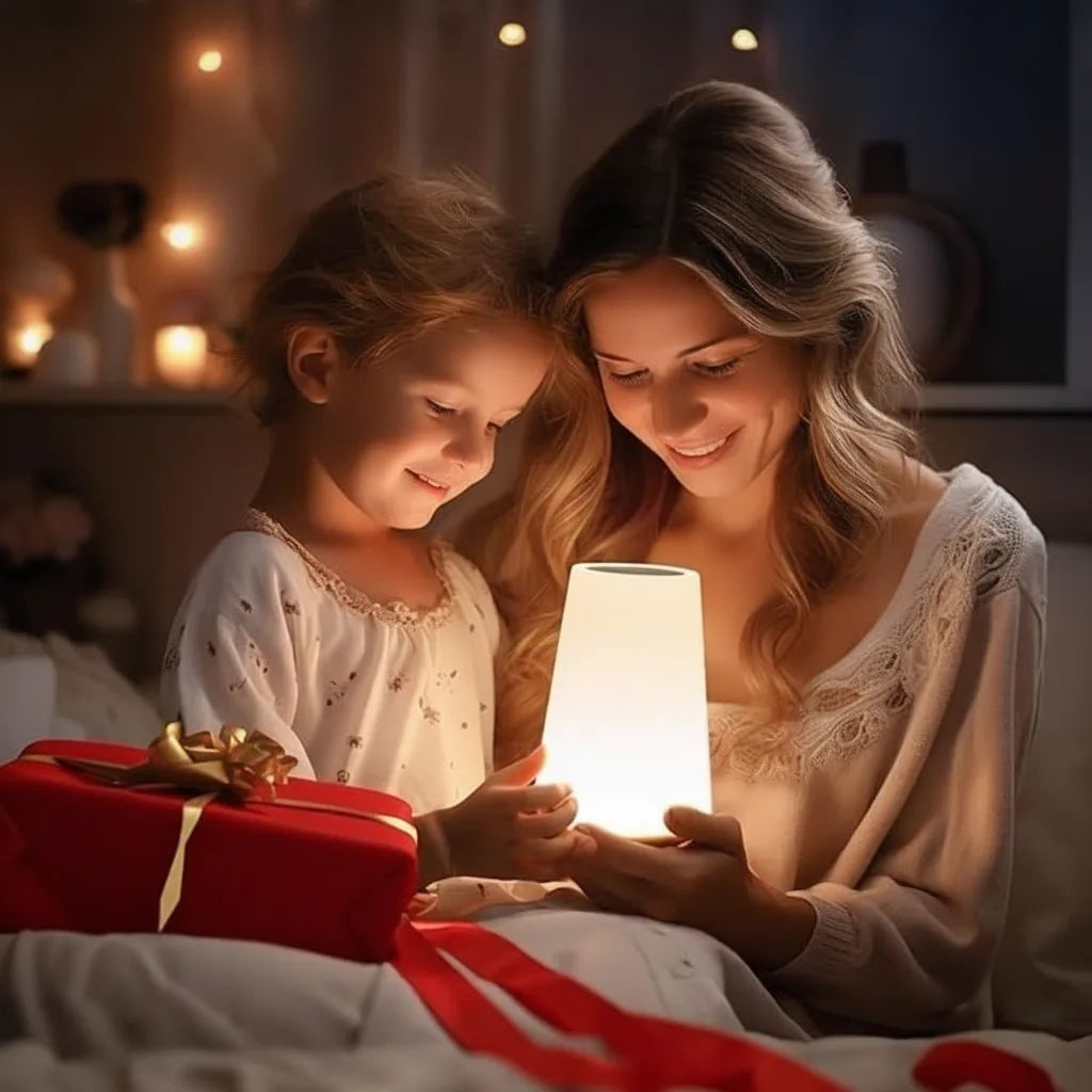 Table Lamp Touch Control 13-Color USB Rechargeable & Remote
