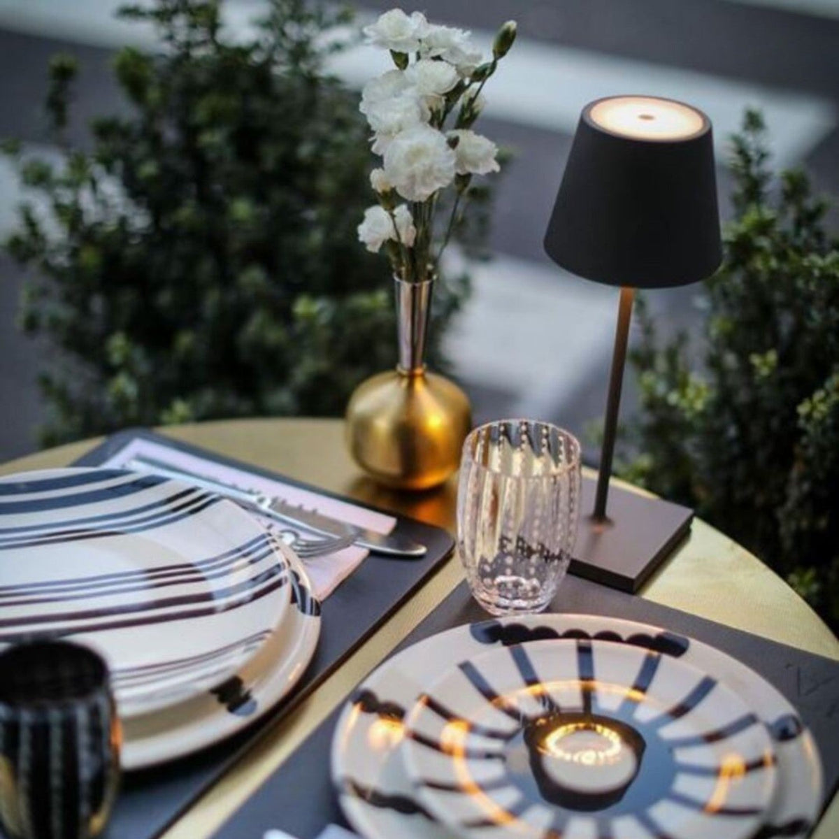 Table Lamp Wireless Rechargeable 16-Hour Touch Dimmer