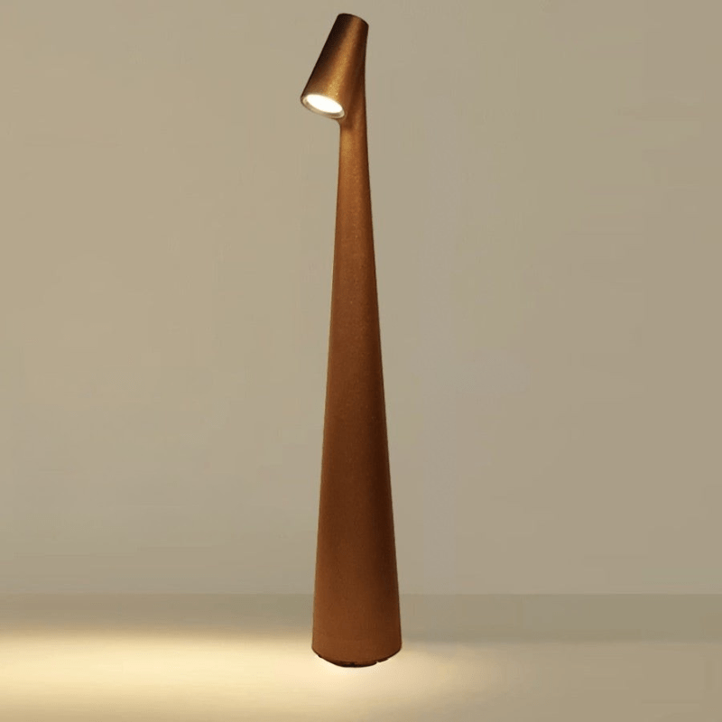 Table Lamp Wireless Rechargeable Dimmable LED Metal Housing