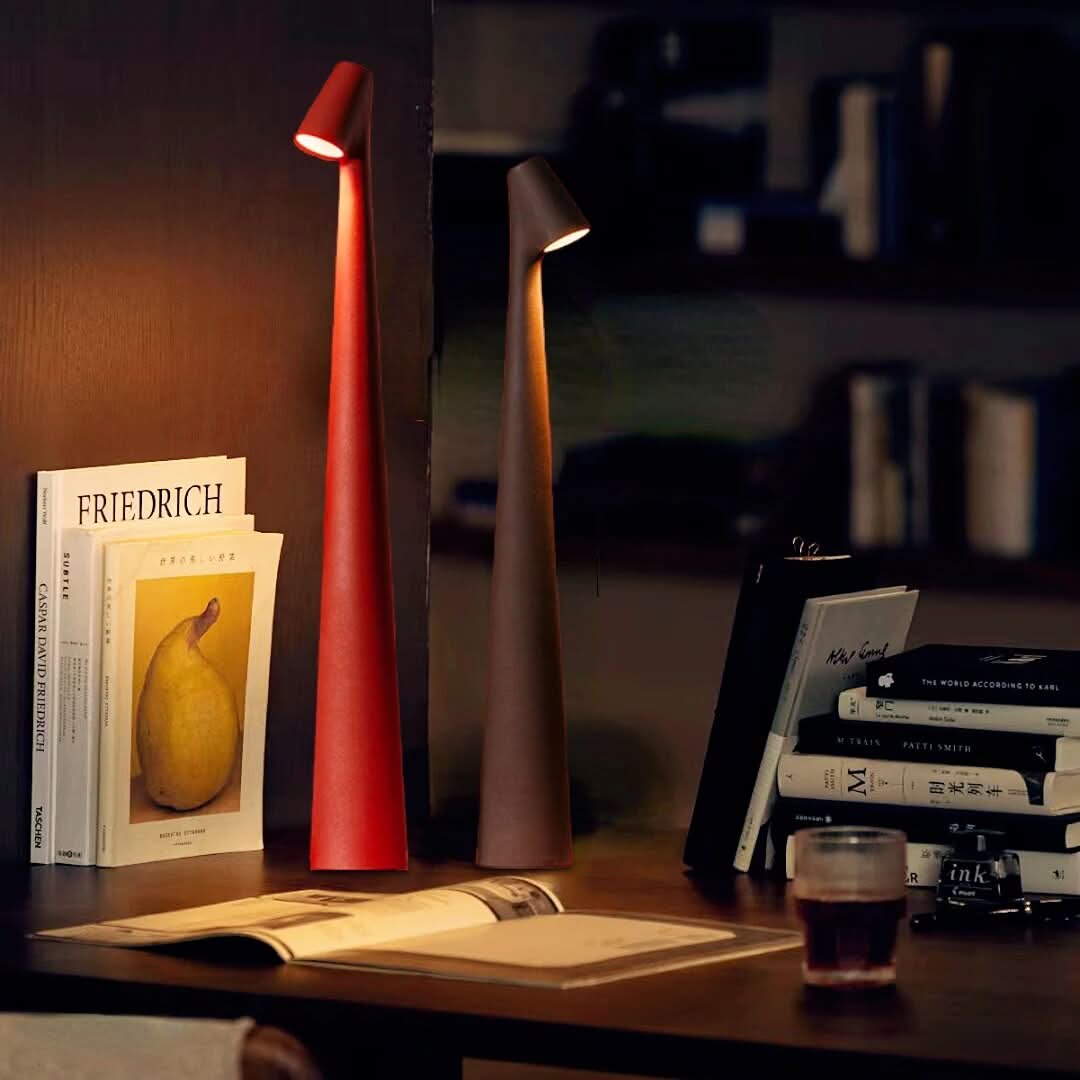 Table Lamp Wireless Rechargeable LED Touch Dimming