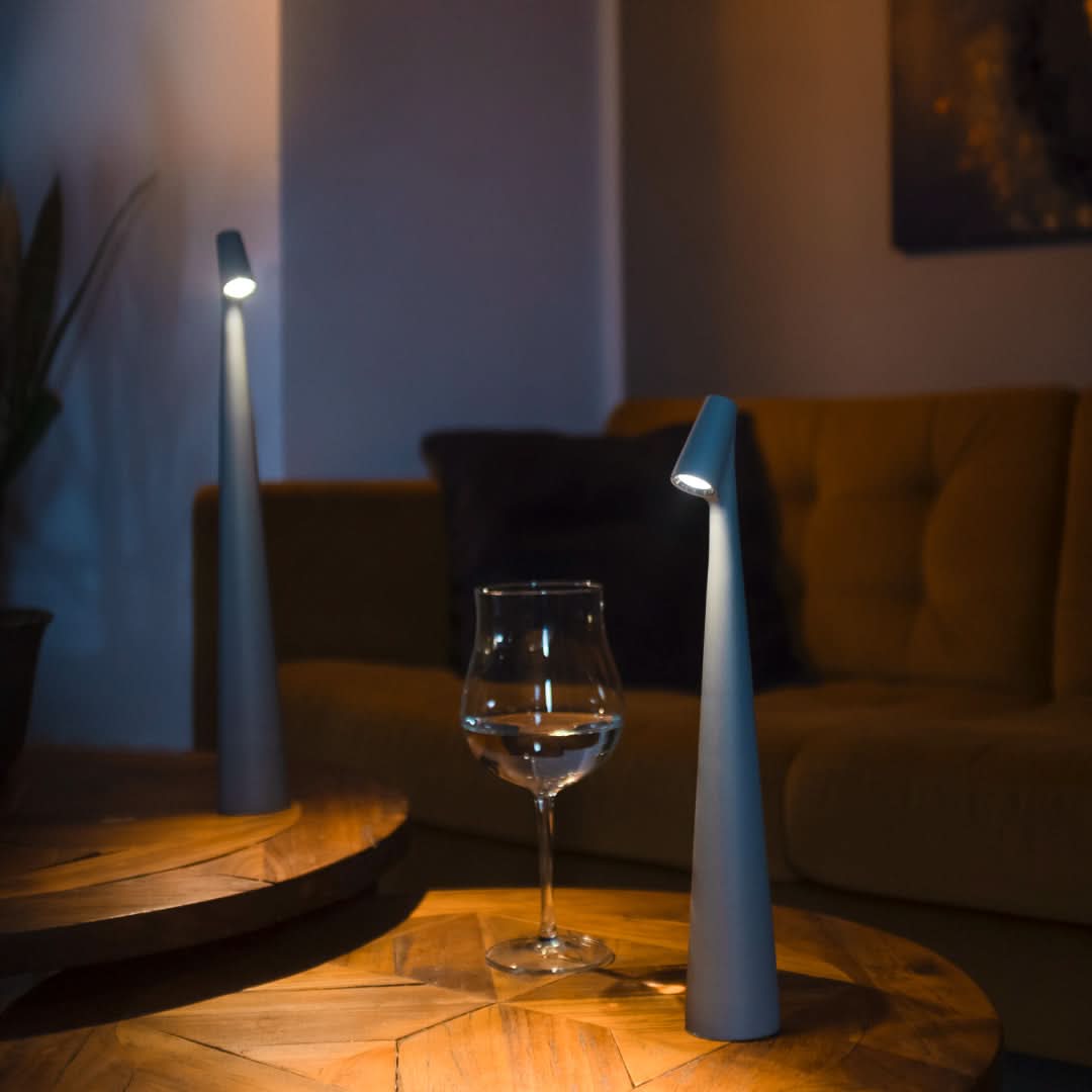 Table Lamp Wireless Rechargeable LED Touch Dimming