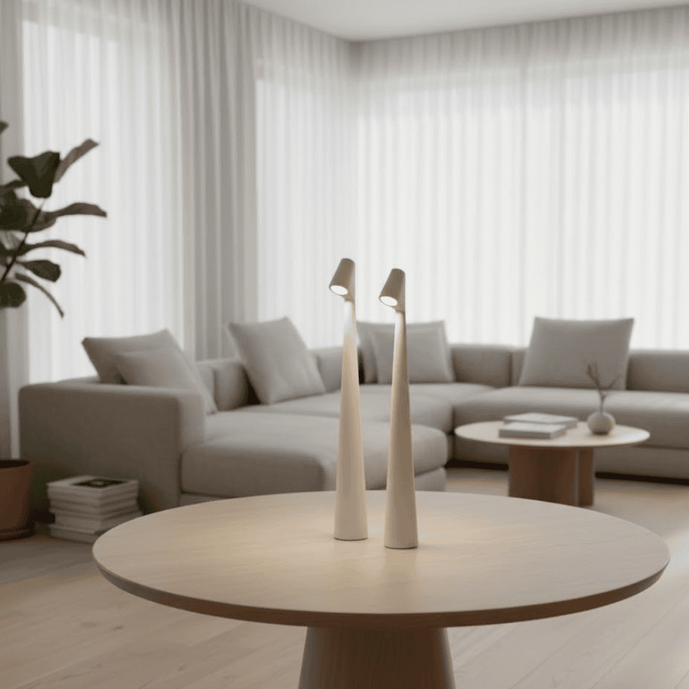 Table Lamp Wireless Rechargeable LED Touch Dimming