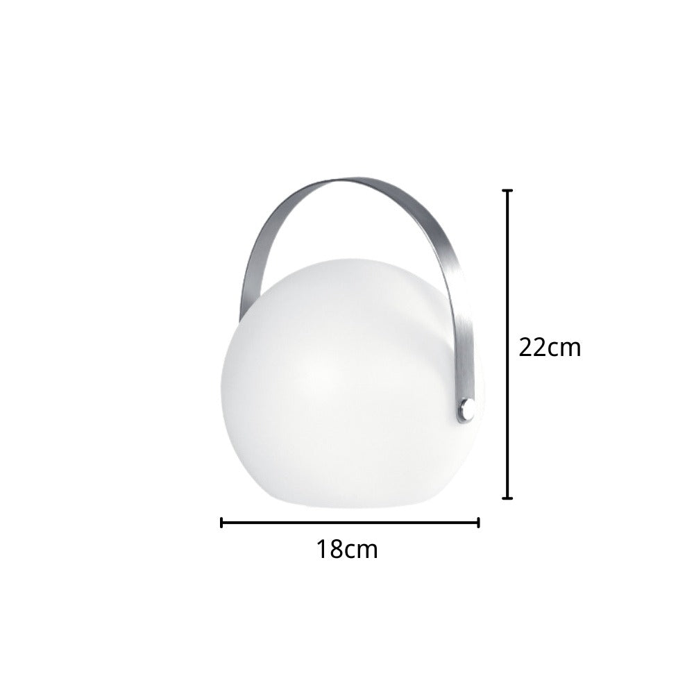 Table Lamp Wireless Remote-Controlled USB-C Rechargeable