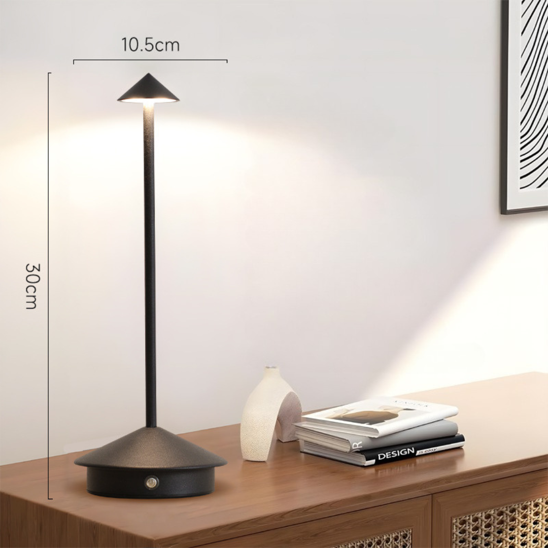 Table Lamp Wireless USB Rechargeable Touch Dimmer