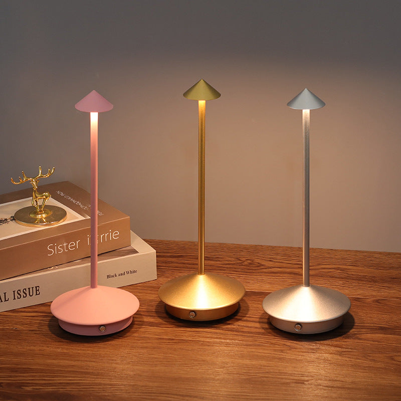 Table Lamp Wireless USB Rechargeable Touch Dimmer