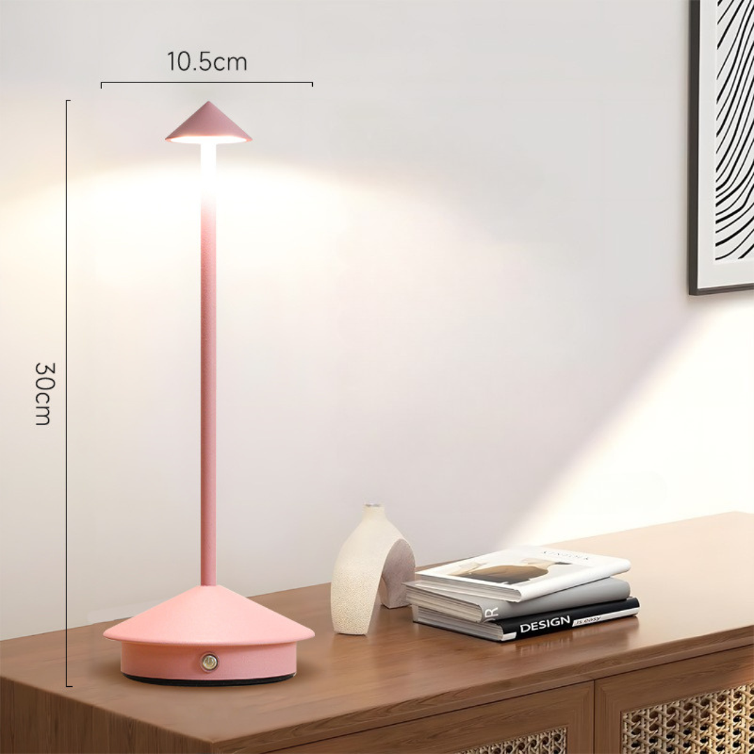 Table Lamp Wireless USB Rechargeable Touch Dimmer